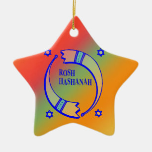 De feestpaarden - keramisch ornament