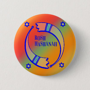 De feestpaarden - ronde button 5,7 cm