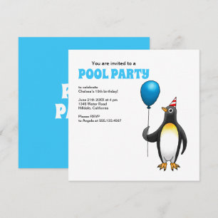 De Feestpinguïn Kaart