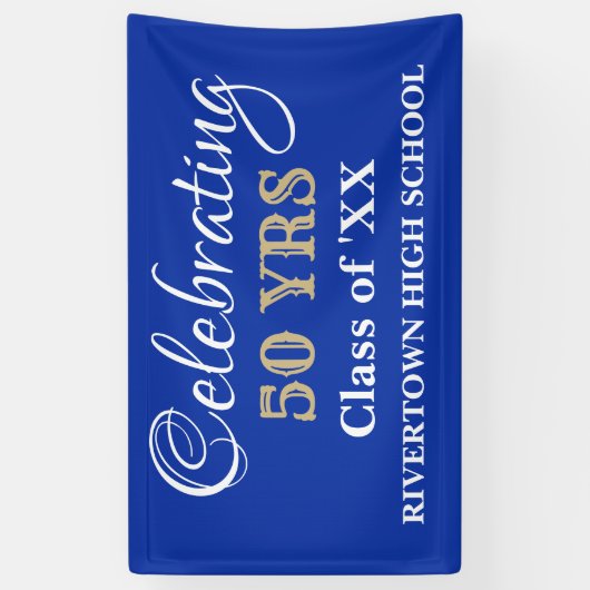 De feesttijd. DOUANE-klasse reünie banner (Verticaal)