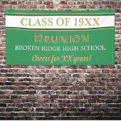 De feesttijd. Klasse Reunion Banner