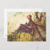 De feiale valkenvogel briefkaart (Voorkant / Achterkant)