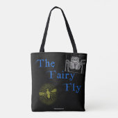 De feiale vlieg | Draag een beetje mager Tote Bag (Achterkant)