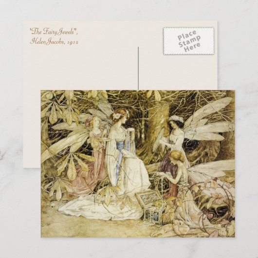 "De feiljoodse juwelen" Briefkaart (Voorkant / Achterkant)