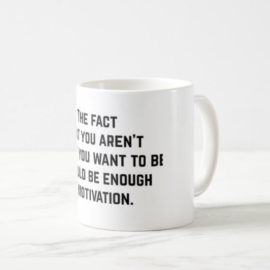 De feiten koffiemok (Voorkant rechts)