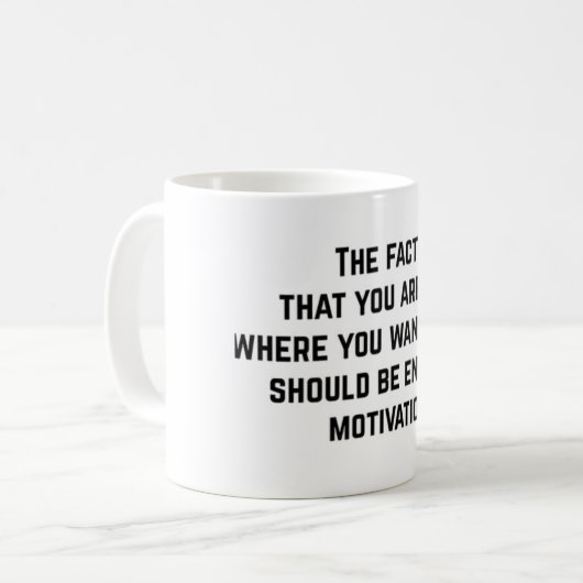 De feiten koffiemok (Voorkant links)