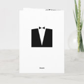 De FelicitatieKaart van het huwelijk Kaart (Achterkant)