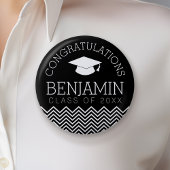 De felicitaties Afstuderen Afstuderen KUNNEN KLEUR Ronde Button 5,7 Cm