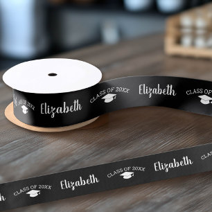 De felicitaties Afstuderen het Afstuderen van het  Satijnen Lint