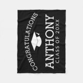 De felicitaties Afstuderen Klasse van 20xx - Moder Fleece Deken (Voorkant)