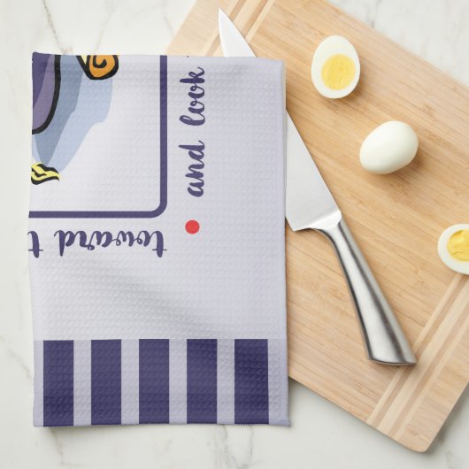 De felicitaties van het afstuderen herinneren het  theedoek (Quarter Fold)