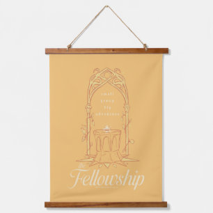 De Fellowship - Kleine Groep, Grote Avontuur Hangend Wandkleed