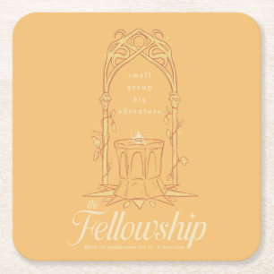 De Fellowship - Kleine Groep, Grote Avontuur Kartonnen Onderzetters