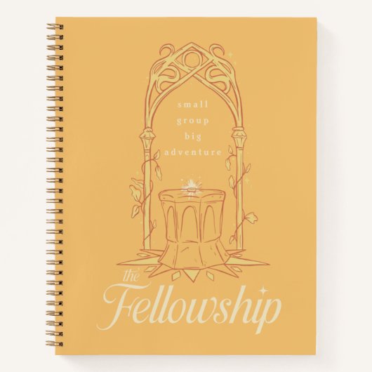 De Fellowship - Kleine Groep, Grote Avontuur Notitieboek (Voorkant)