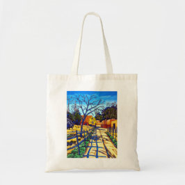 De Fence Shadows Santa Fe Canvas tas