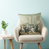 De Fencing Academy van de heer H Angelo, gegraveer Kussen (Stoel)