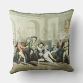 De Fencing Academy van de heer H Angelo, gegraveer Kussen (Achterkant)