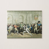 De Fencing Academy van de heer H Angelo, gegraveer Legpuzzel (Horizontaal)