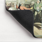 De Fencing Academy van de heer H Angelo, gegraveer Muismat (Hoek)