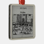 De Fencing School Metalen Ornament (Rechts)