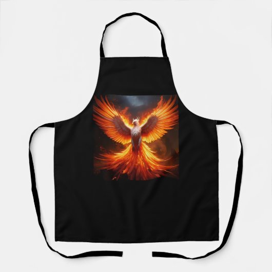 De feniks herboren schort (Voorkant)