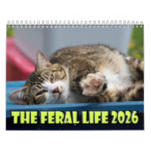 De Feral LiFe Fotokatten 2026 Kalender (Hoes)