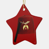 De fez keramisch ornament (Links)