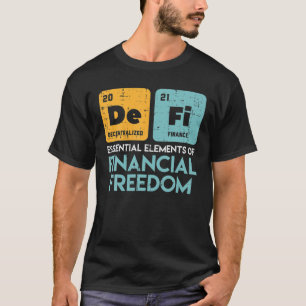De Fi gedecentraliseerde beurs van de Crypto van d T-shirt