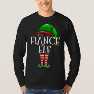 De Fiance Elf Group komt overeen met de kerstcadea T-shirt