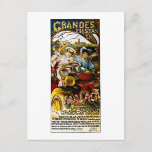 De Fiesta Engelse Malaca van Grandes Briefkaart