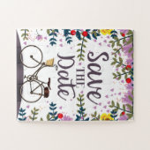 De  fiets Datum opslaan Legpuzzel (Horizontaal)