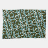 de fiets . fietsen . theedoek (Horizontaal)