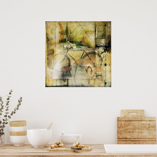 De fiets poster (Keuken)