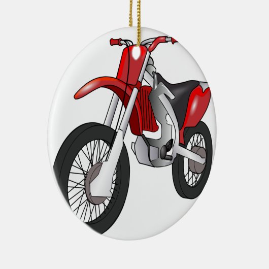 De Fiets van het vuil Keramisch Ornament (Rechts)