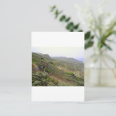 De fiets volgt bij Mussel Rocks Briefkaart (Staand voorkant)