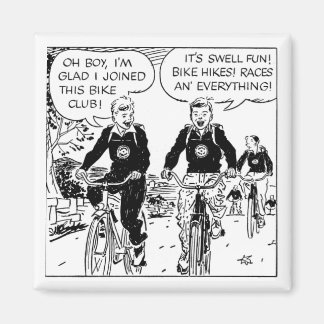 De fietsclub magneet