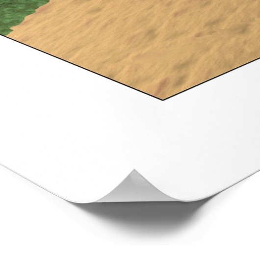 De fietser poster (Hoek)