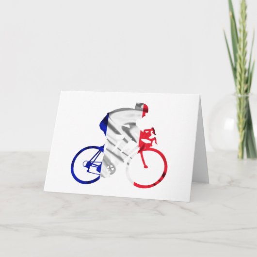 De fietser van de reis DE Frankrijk Kaart (Voorkant)