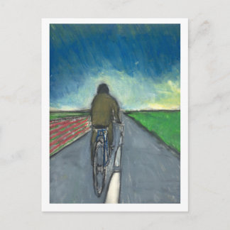 De fietser/Vlaamse fietser Briefkaart