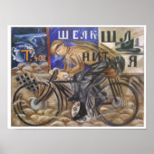 De fietslijst van Natalia Goncharova Poster (Voorkant)