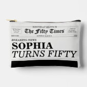 De Fifty Times Krant 50e Verjaardagsfeest Etui (Voorkant)