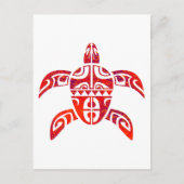 DE FIJIAANSE TURTLE BRIEFKAART (Voorkant)