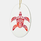 DE FIJIAANSE TURTLE KERAMISCH ORNAMENT (Links)