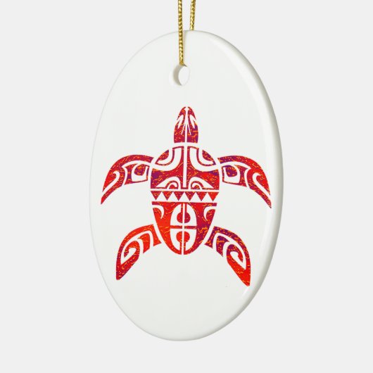 DE FIJIAANSE TURTLE KERAMISCH ORNAMENT (Links)