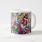 De fijne kneepjes. grote koffiekop (Voorkant rechts)