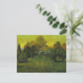 De fijne kunst van de dichter Garden Van Gogh Briefkaart (Staand voorkant)