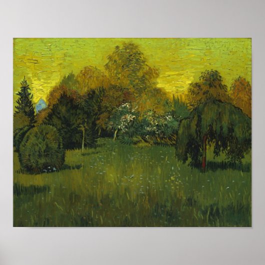 De fijne kunst van de dichter Garden Van Gogh Poster (Voorkant)