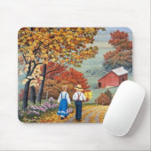 De fijne kunst van het pad omlaag lopen muismat (Met muis)