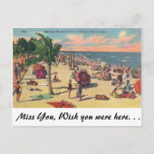De fijne stranden van Florida Briefkaart (Voorkant)