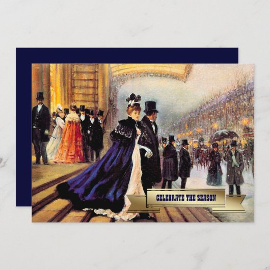 De fijne Uitnodigingen van de Partij van de (Voorkant / Achterkant)